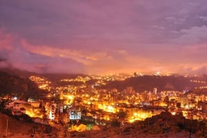 La Paz: Evening Cable Car and Walking Tour with Guide