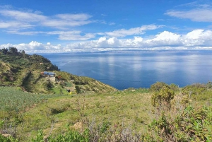 La Paz: Titicaca-søen og Sun + Moon Island Privat 2-dages dagsudflugt