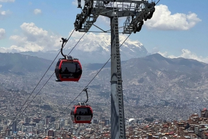 La Paz: Yksityinen kaupunkikierros Kuulaakson ja köysirata-ajelun kanssa