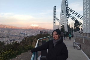 La Paz: tour privado al mirador con aperitivos y fotos