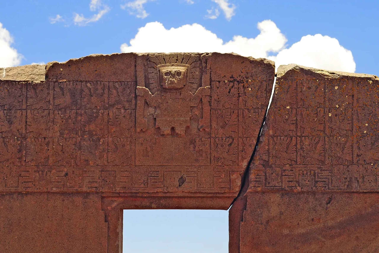 La Paz: Fælles guidet tur til Tiwanaku-ruinerne
