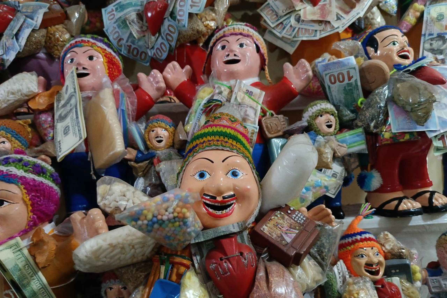 La Paz: Tour espiritual y cultural en el Mercado de las Brujas mas almuerzo