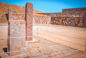 La Paz: visite privée de Tiwanaku et Puma Punku avec déjeuner