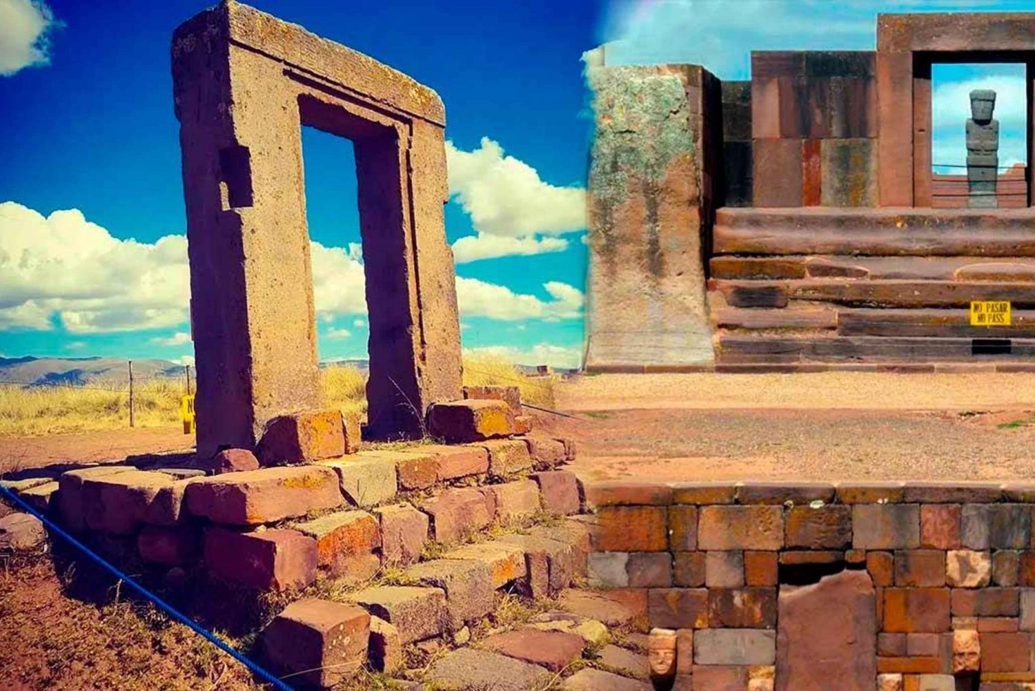 La Paz: Tiwanaku Archaeological Site and Lake Titicaca Tour