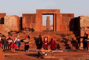 La Paz: Visita guiada ao sítio arqueológico de Tiwanaku de 1 dia