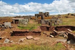 La Paz: Guidad tur med lunch till Tiwanaku-ruinerna och -museet