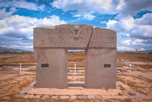 La Paz: Delt omvisning i Tiwanaku med lunsj + guide