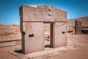 La Paz: Delt omvisning i Tiwanaku med lunsj + guide