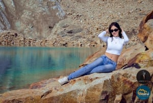 La Paz, visita guiada à Lagoa Esmeralda_Charquini