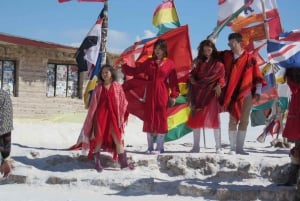 La Paz : Visite des salines d'Uyuni en bus