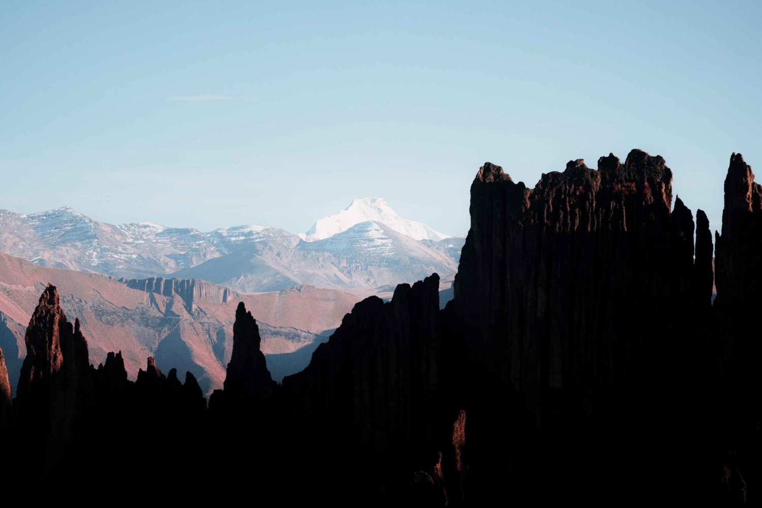 La Paz: Vandring i Animasdalen vid soluppgången med Salteñas