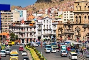La Paz: Visita a pie y en teleférico; Experiencia urbana