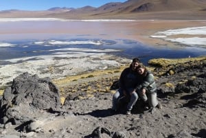 Laguna Colorada en Salar de Uyuni 3-daagse rondleiding met gids