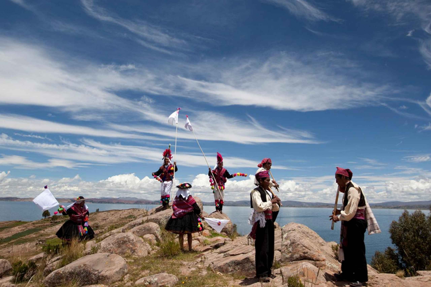 Titicaca-järven 2 päivän retki Urosiin, Amantaniin ja Taquileen