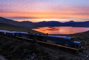 Lago Titicaca em trem de luxo terminando em Arequipa por 3 dias