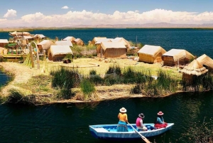 Titicaca-järvi kaksi päivää (Uros, Taquile ja Amantani)