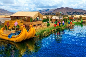 Lake Titicaca: Uros and Taquile Islands - normal boat