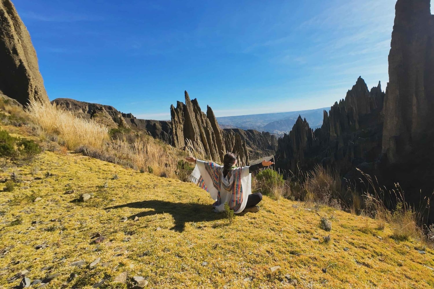 Mystisk solnedgang i Valle de las Ánimas (halvdagstur)