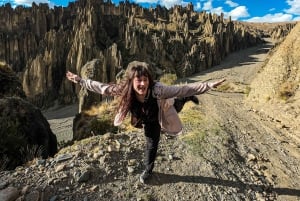 Mystisk solnedgang i Valle de las Ánimas (halvdagstur)