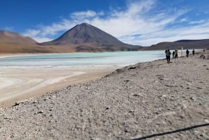 One Way to Salar de Uyuni and the Colored Lagoons