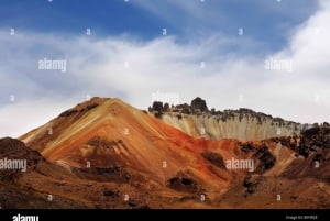 PRIV 3D Tour Salar en gekleurde lagune Rondreis vanuit Uyuni