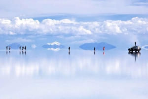 Private biking in the Uyuni Salt Flats