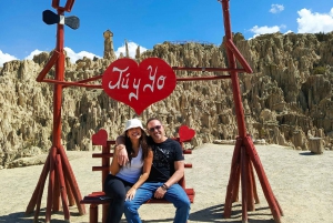 Tour privado de la ciudad con teleférico y visita al Valle de la Luna