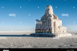 Culturele privétour Salar Uyuni inclusief lama hoeden