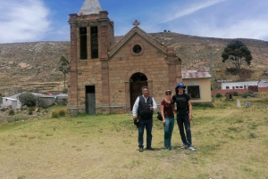 Privat dagstur til Tiwanaku og Titicaca fra La Paz