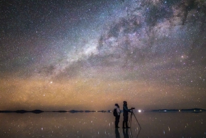 Uyuni Salt Flat | Obserwacja gwiazd i wschód słońca