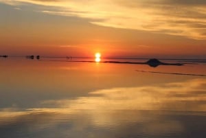 Privat omvisning om kvelden fra Uyuni Salt Flat