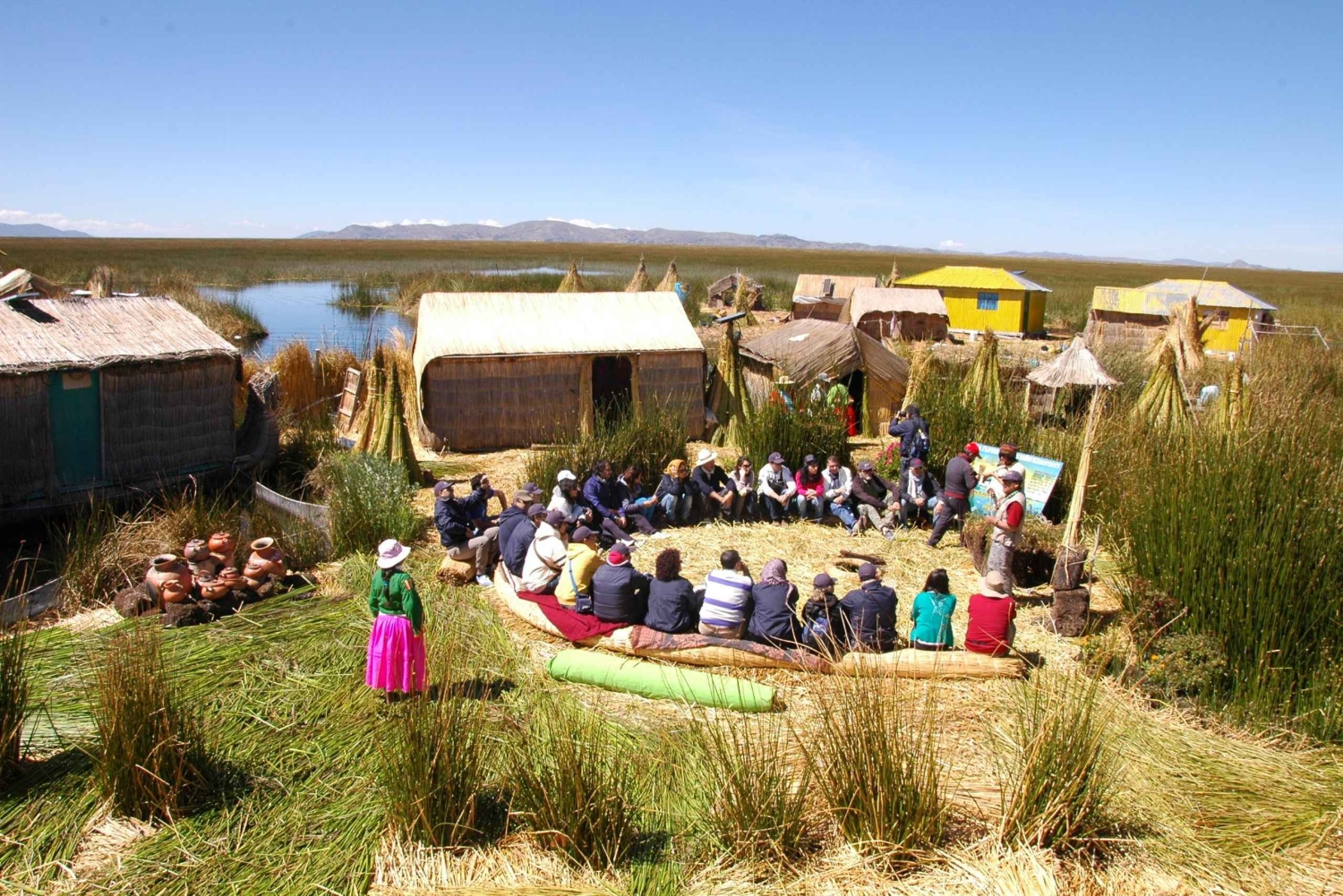 Puno: 2 päivän retki Titicaca-järvelle - Uros, Amantani & Taquile