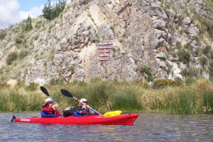 Puno: 2-day Uros Kayak Tour with Homestay at Amantani Island