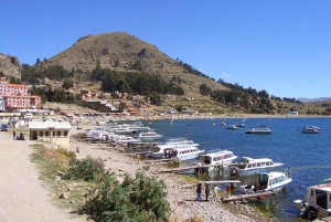 Puno: Hele dag naar Copacabana en Zonne-eiland