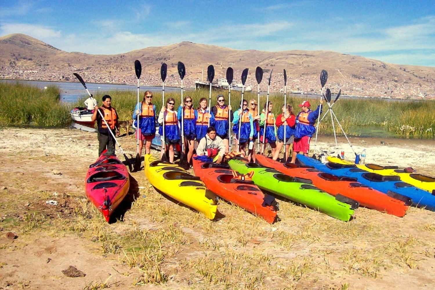 Puno: Spływ kajakowy po jeziorze Titicaca - Uros i Taquile