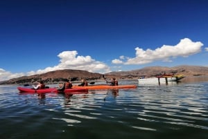 Puno: Uros Floating Island Kayak Experience at Lake Titicaca