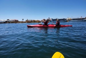 Puno: Uros Floating Island Kayak Experience at Lake Titicaca