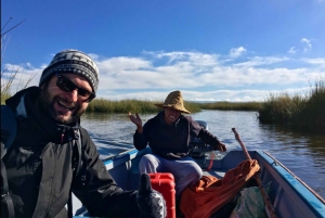 Puno:Uros Drijvende Eilanden Tour en Overnachting in Lodge