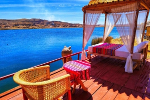 Puno : Île d'Uros + Hôtel flottant 2 jours | Dîner |