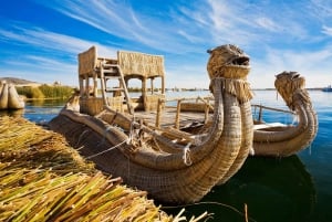 Vanuit Puno: Uros & Taquile eiland Dagvullende tour met lunch