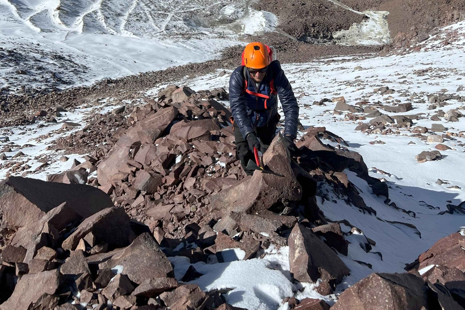 Vulkanen Sairecaburs top nær 6000 meter over havets overflade.