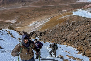 Sairecabur Volcano Summit near 6000masl.