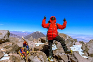 Sairecabur Volcano Summit near 6000masl.