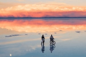 Salar de Uyuni: 1-dagstur med solnedgång