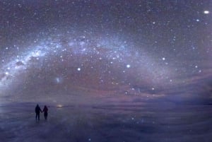 Salar de Uyuni Sunset and Night of Stars |Private Service|