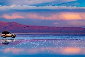 Salar de Uyuni Sunset and Night of Stars |Private Service|