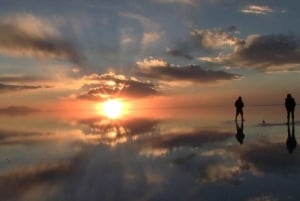 Salar de Uyuni (coucher de soleil et nuit des étoiles)