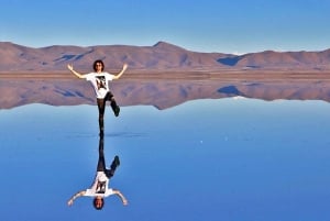 Salar Uyuni percorso lagune guida spagnola 2D 1N. Tour privato!