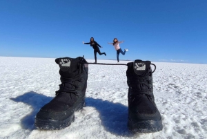 Saltfladen Uyuni fra Uyuni