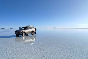 Saltfladen Uyuni fra Uyuni